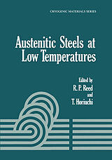Couverture cartonnée Austenitic Steels at Low Temperatures de R. P. Reed, T. Horiuchi