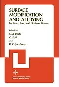 E-Book (pdf) Surface Modification and Alloying von J. M. Poate, G. Foti, D. C. Jacobson