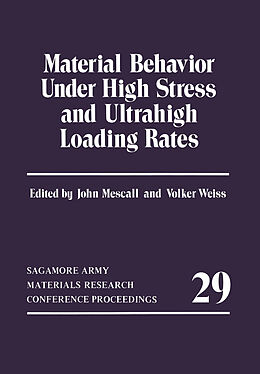 eBook (pdf) Material Behavior Under High Stress and Ultrahigh Loading Rates de 