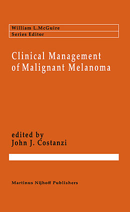 Couverture cartonnée Clinical Management of Malignant Melanoma de 