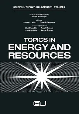 E-Book (pdf) Topics in Energy and Resources von Stephan L. Mintz, Susan M. Widmayer