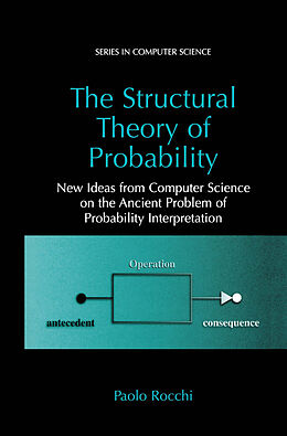 Couverture cartonnée The Structural Theory of Probability de Paolo Rocchi