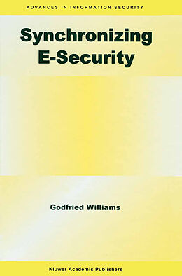 Kartonierter Einband Synchronizing E-Security von Godfried B. Williams