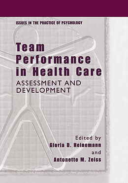 Couverture cartonnée Team Performance in Health Care de 