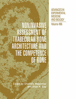 Kartonierter Einband Noninvasive Assessment of Trabecular Bone Architecture and The Competence of Bone von 