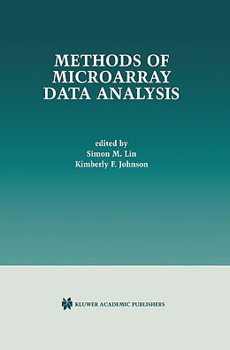 Couverture cartonnée Methods of Microarray Data Analysis de 