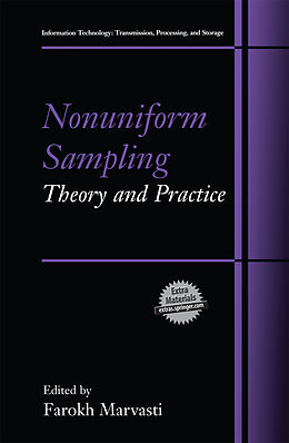 Couverture cartonnée Nonuniform Sampling de 