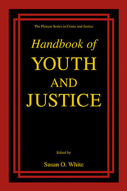 Couverture cartonnée Handbook of Youth and Justice de 