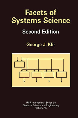 Couverture cartonnée Facets of Systems Science de George J. Klir
