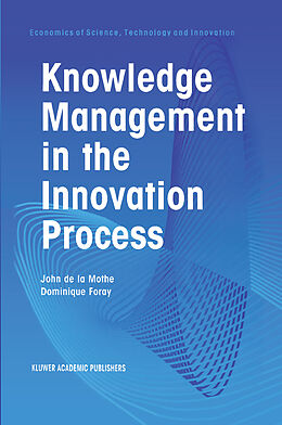 Kartonierter Einband Knowledge Management in the Innovation Process von 