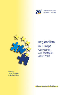 Couverture cartonnée Regionalism in Europe de 