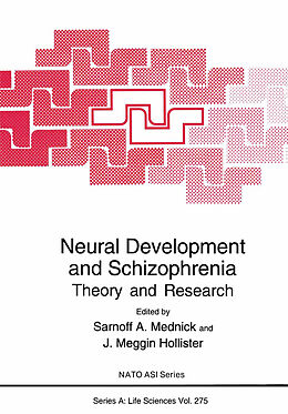 Kartonierter Einband Neural Development and Schizophrenia von 