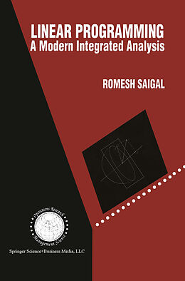 Couverture cartonnée Linear Programming de Romesh Saigal