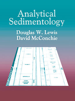 Couverture cartonnée Analytical Sedimentology de David McConchie, Douglas W. Lewis