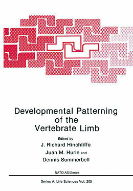 Kartonierter Einband Developmental Patterning of the Vertebrate Limb von 