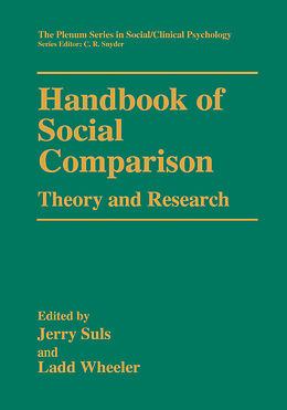Couverture cartonnée Handbook of Social Comparison de 