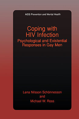 Couverture cartonnée Coping with HIV Infection de Michael W. Ross, Lena Nilsson Schönnesson