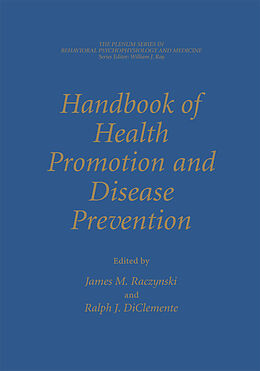 Couverture cartonnée Handbook of Health Promotion and Disease Prevention de 