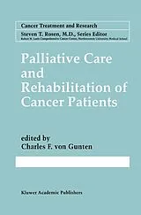 Kartonierter Einband Palliative Care and Rehabilitation of Cancer Patients von