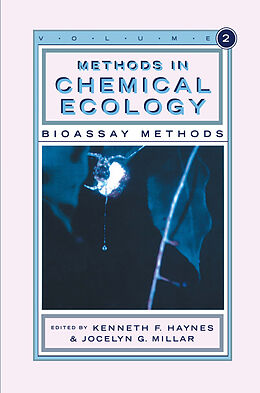 Couverture cartonnée Methods in Chemical Ecology Volume 2 de 