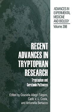 Kartonierter Einband Recent Advances in Tryptophan Research von 