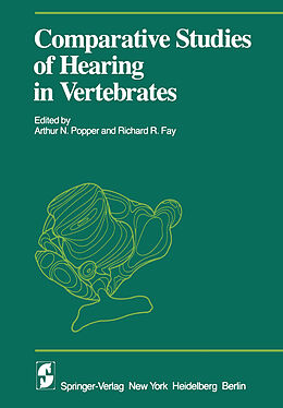 eBook (pdf) Comparative Studies of Hearing in Vertebrates de 