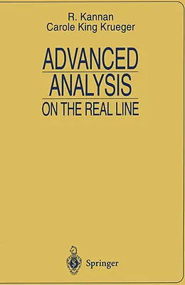 E-Book (pdf) Advanced Analysis von R. Kannan, Carole K. Krueger