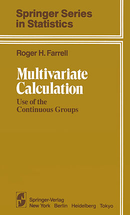 Couverture cartonnée Multivariate Calculation de R. H. Farrell