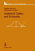 E-Book (pdf) Statistical Tables and Formulae von Stephen Kokoska, Christopher Nevison