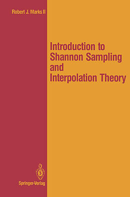 Couverture cartonnée Introduction to Shannon Sampling and Interpolation Theory de Robert J. II Marks