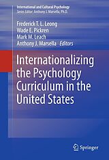 eBook (pdf) Internationalizing the Psychology Curriculum in the United States de 