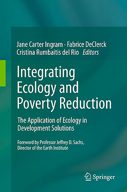 Livre Relié Integrating Ecology and Poverty Reduction de 