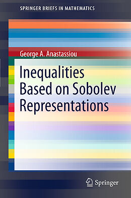 eBook (pdf) Inequalities Based on Sobolev Representations de George A. Anastassiou