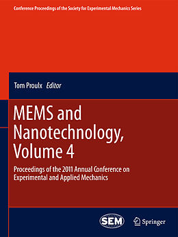 Fester Einband MEMS and Nanotechnology, Volume 4 von 