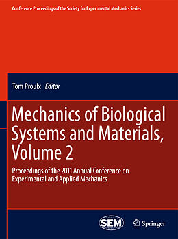 Fester Einband Mechanics of Biological Systems and Materials, Volume 2 von 
