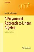 E-Book (pdf) A Polynomial Approach to Linear Algebra von Paul A. Fuhrmann