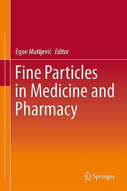 Fester Einband Fine Particles in Medicine and Pharmacy von 