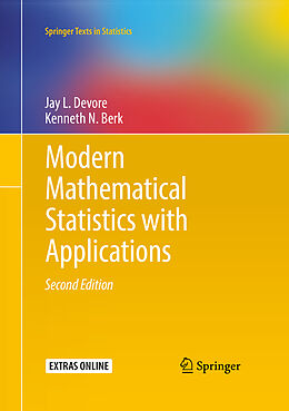 Fester Einband Modern Mathematical Statistics with Applications von Jay L. Devore, Kenneth N. Berk