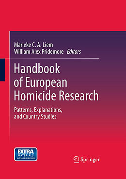 Livre Relié Handbook of European Homicide Research de 