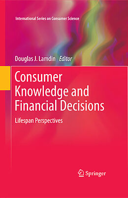 Livre Relié Consumer Knowledge and Financial Decisions de 