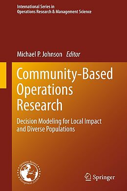 E-Book (pdf) Community-Based Operations Research von Michael P. Johnson