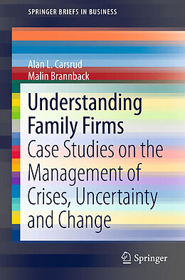 Kartonierter Einband Understanding Family Firms von Malin Brännback, Alan L. Carsrud