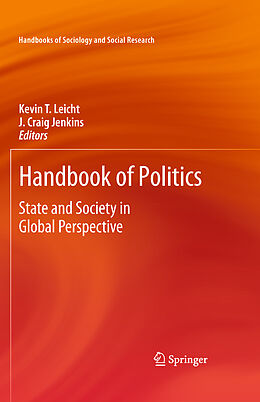 Couverture cartonnée Handbook of Politics de 