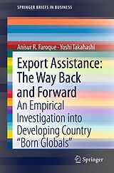 eBook (pdf) Export Assistance: The Way Back and Forward de Anisur R. Faroque, Yoshi Takahashi