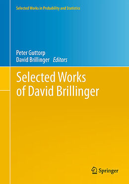 Livre Relié Selected Works of David Brillinger de 