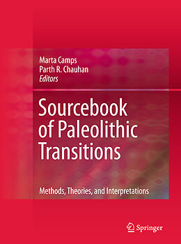 Couverture cartonnée Sourcebook of Paleolithic Transitions de 
