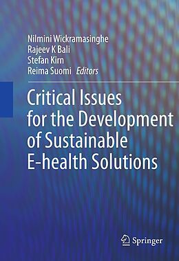 eBook (pdf) Critical Issues for the Development of Sustainable E-health Solutions de 