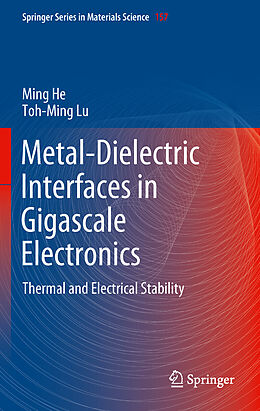 Fester Einband Metal-Dielectric Interfaces in Gigascale Electronics von Toh-Ming Lu, Ming He