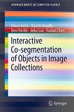 eBook (pdf) Interactive Co-segmentation of Objects in Image Collections de Dhruv Batra, Adarsh Kowdle, Devi Parikh