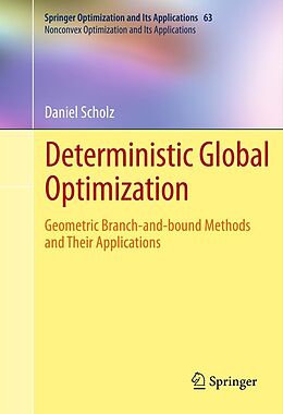 E-Book (pdf) Deterministic Global Optimization von Daniel Scholz